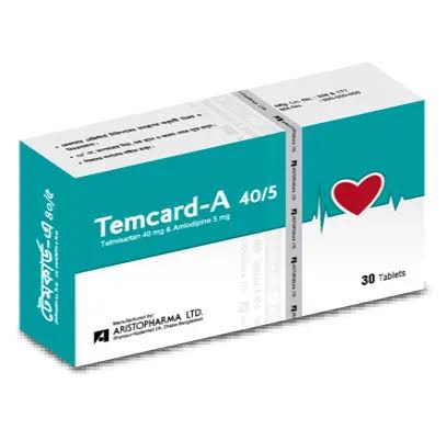 tab. Temcard-A 5mg+40mg